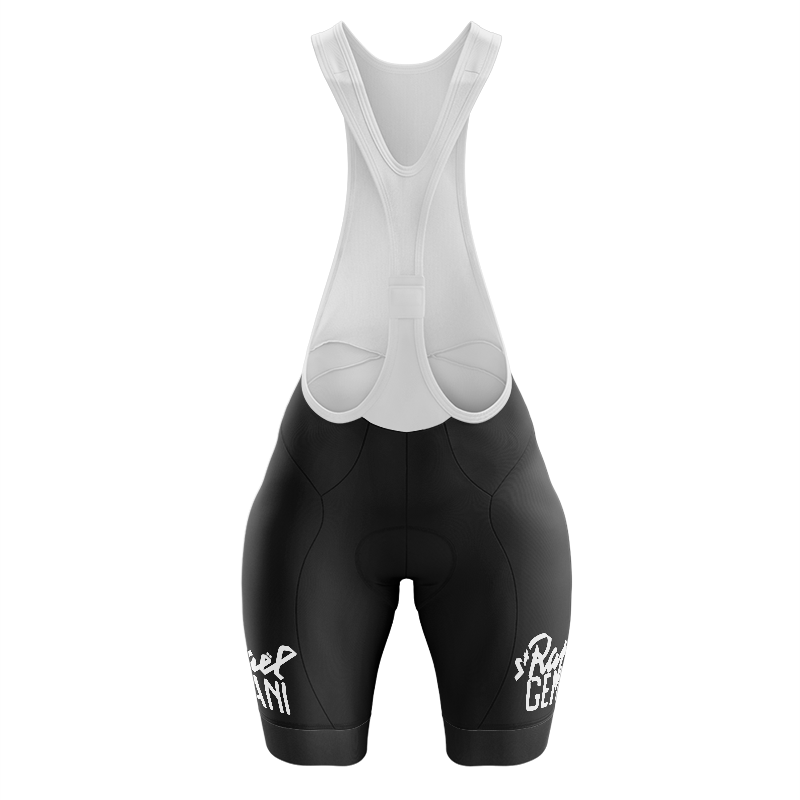 Retro St Raphael Quinquina Geminiani fietsbroek met bretels