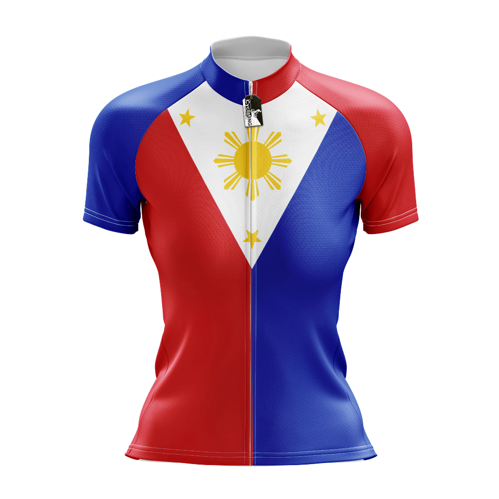 Philippines Short Sleeve Cycling Jersey