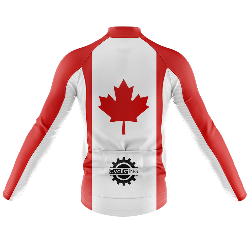 Canada Lange Mouw Fietsshirt