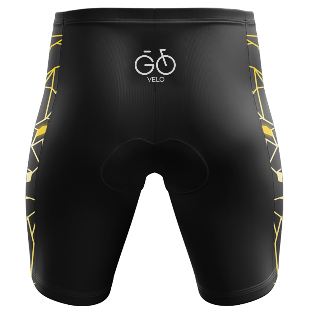 Geometric Lion Cycling Short