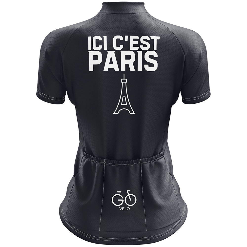 ICI C'est Paris Short Sleeve Cycling Jersey