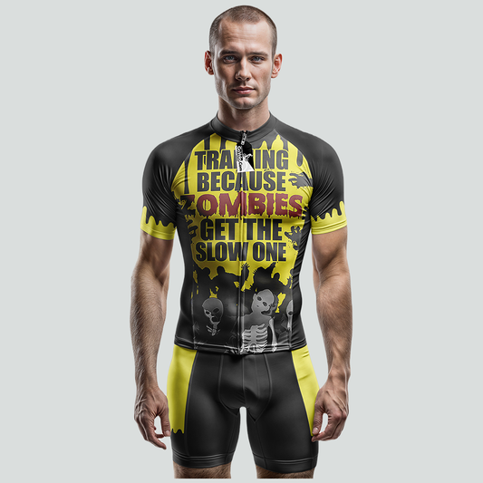 Slow Zombie Cycling Jersey Short Sleeve