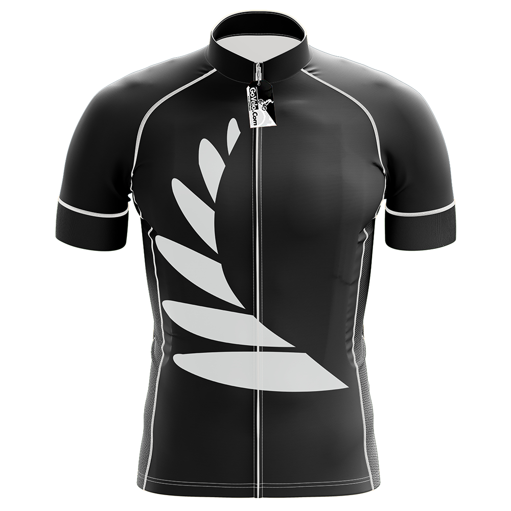 New Zealand Black SS  Cycling Jersey
