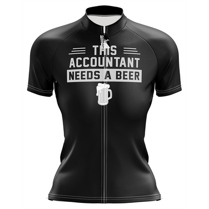 Grappig Accountant Fietsshirt