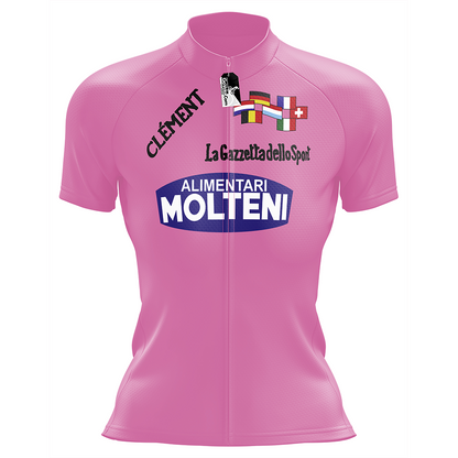 Molteni Pink Cycling Jersey