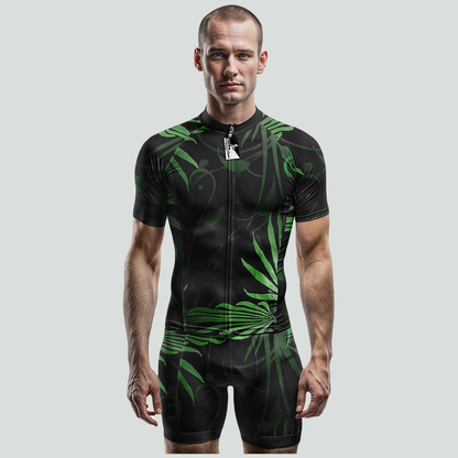 Dark Jungle korte mouw fietsshirt
