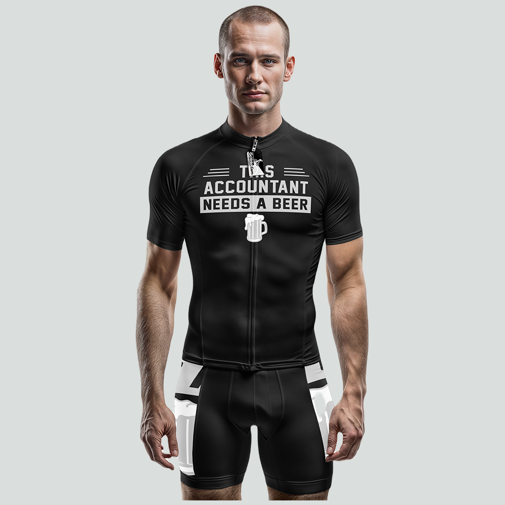 Grappig Accountant Fietsshirt