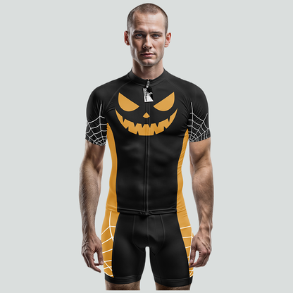 Halloween Fietsshirt Korte Mouw