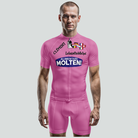 Molteni Roze Wielershirt