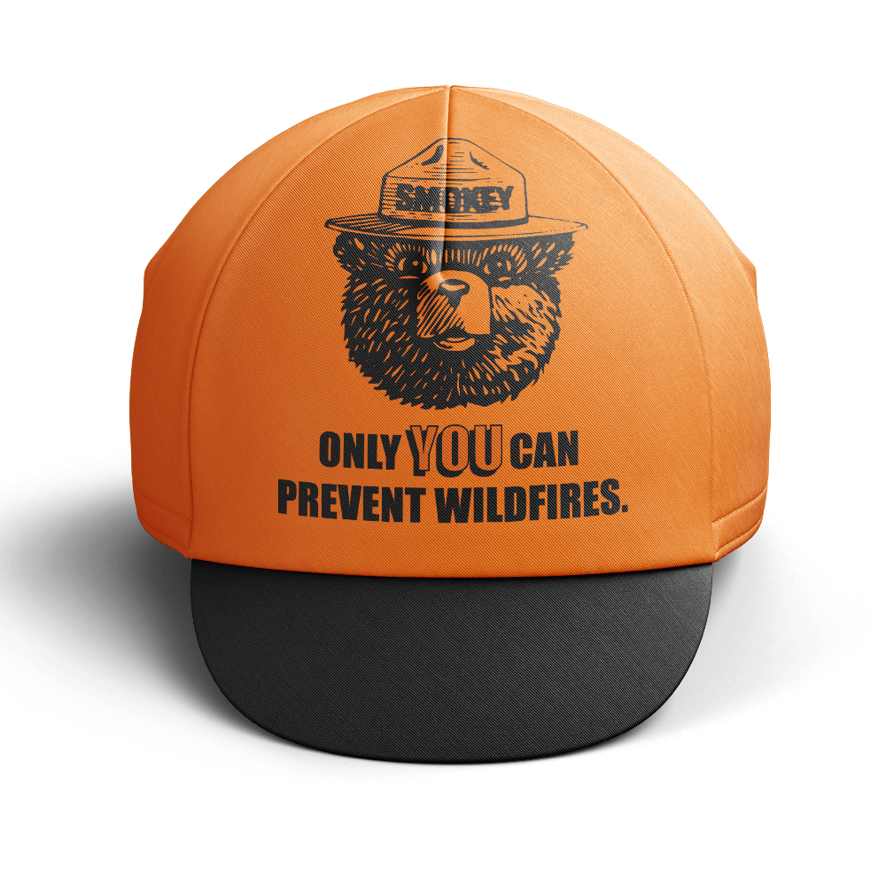 Retro Smokey The Bear Fietspet