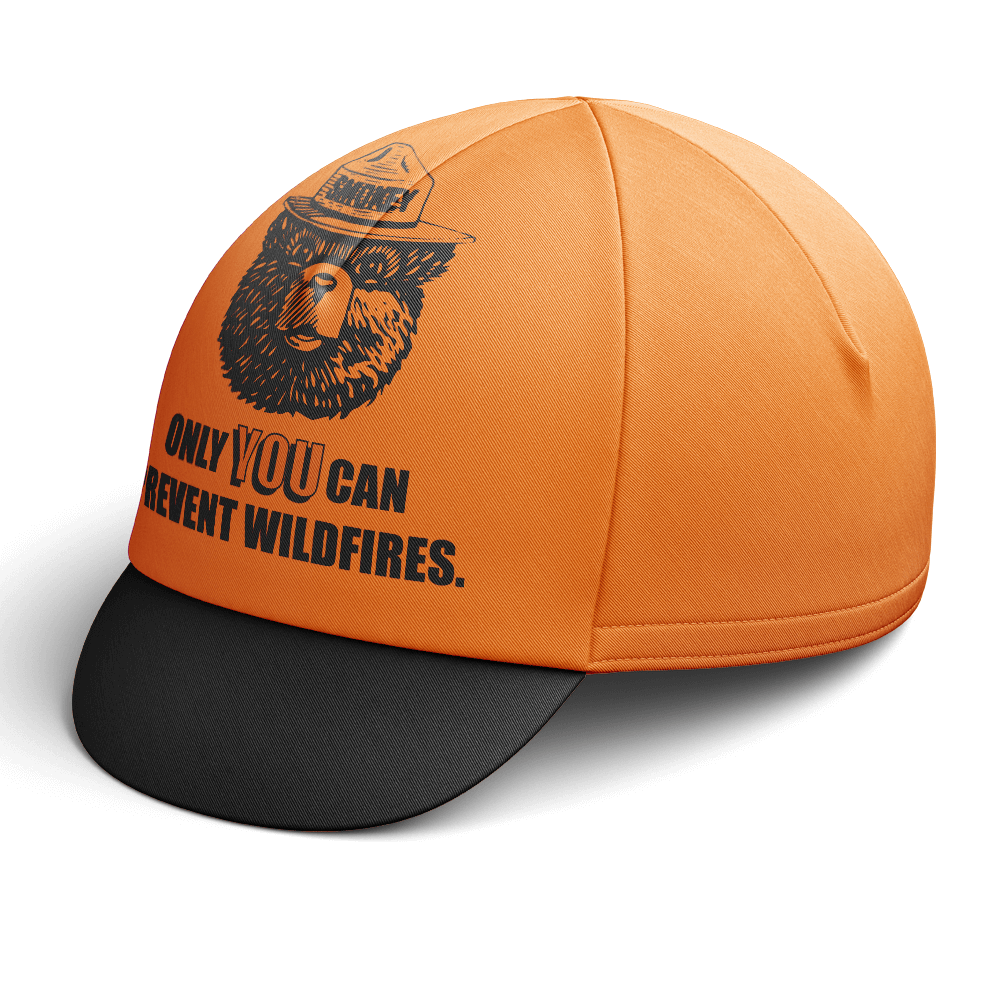 Retro Smokey The Bear Fietspet