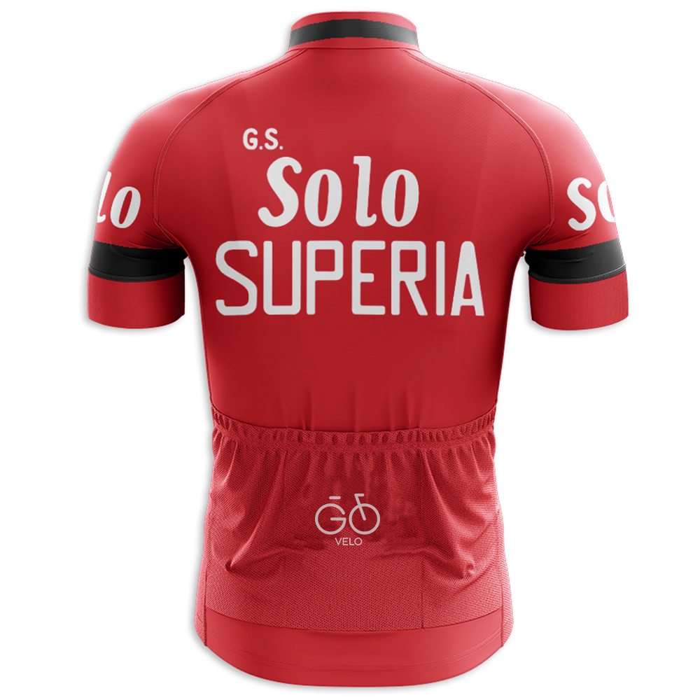 Retro Solo Superia Vintage Fietsset met Gratis Pet