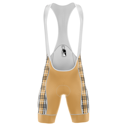 Plaid Cycling Bib Short