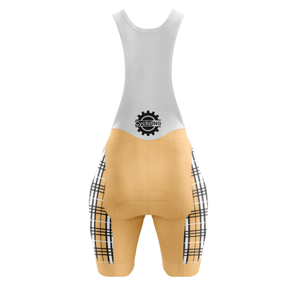 Plaid Cycling Bib Short