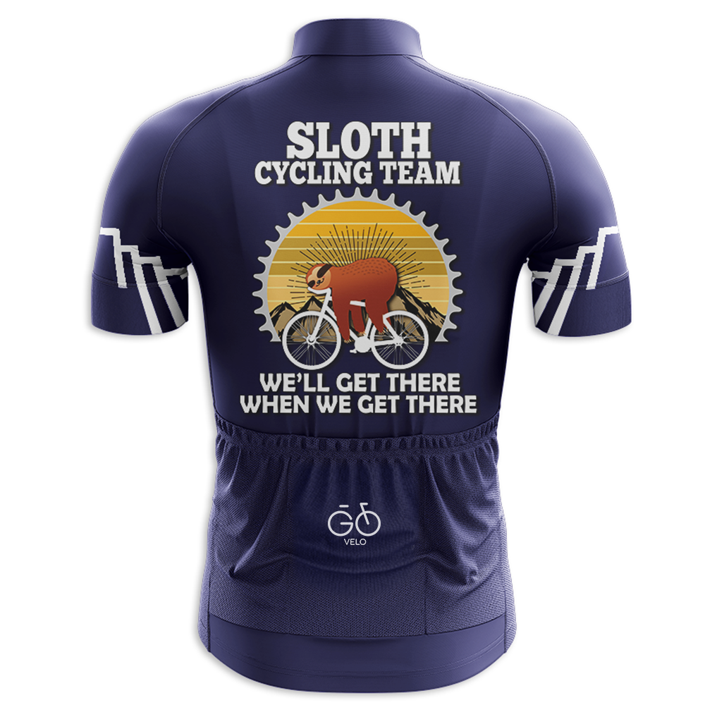 Sloth Short Sleeve Cycling Jersey