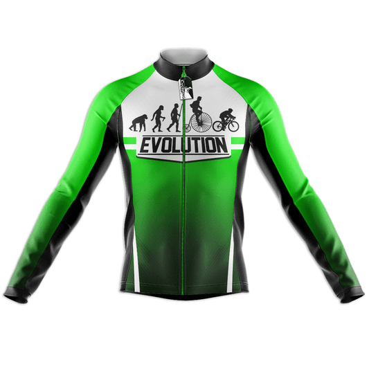The Evolution Long Sleeve Cycling Jersey