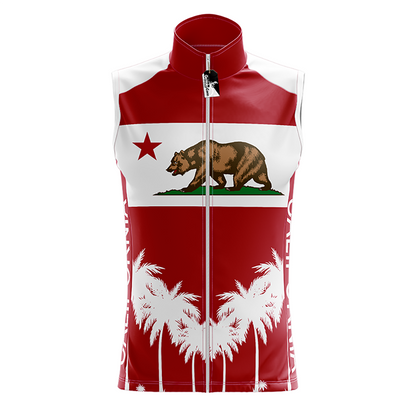 Mouwloos shirt van de staat Californië