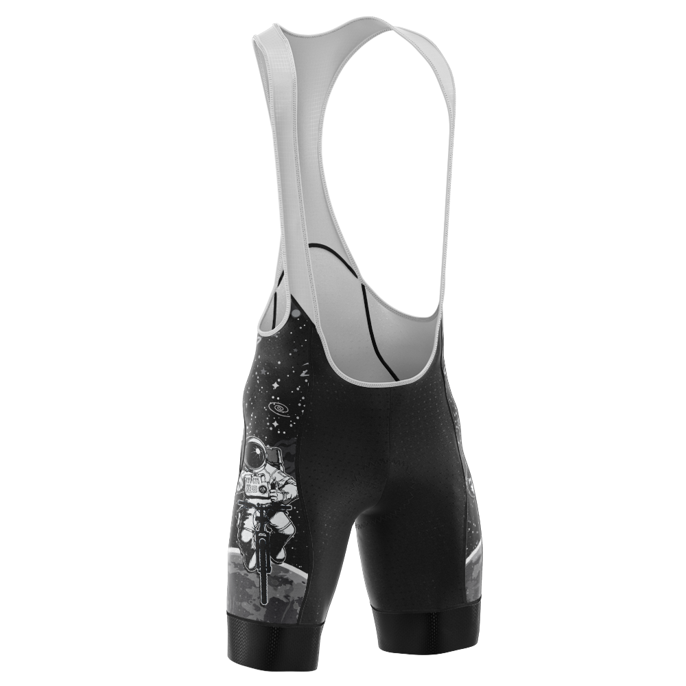 Space White Fietsbroek met Bib