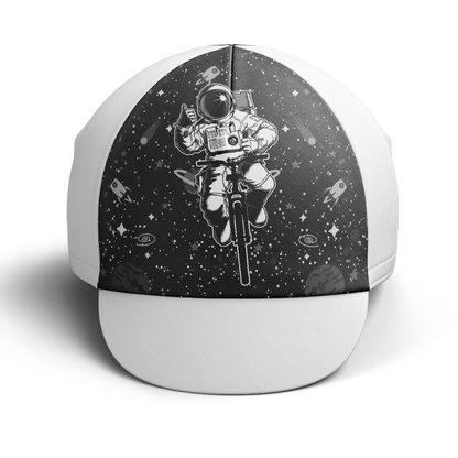 Space Witte Fietsmuts
