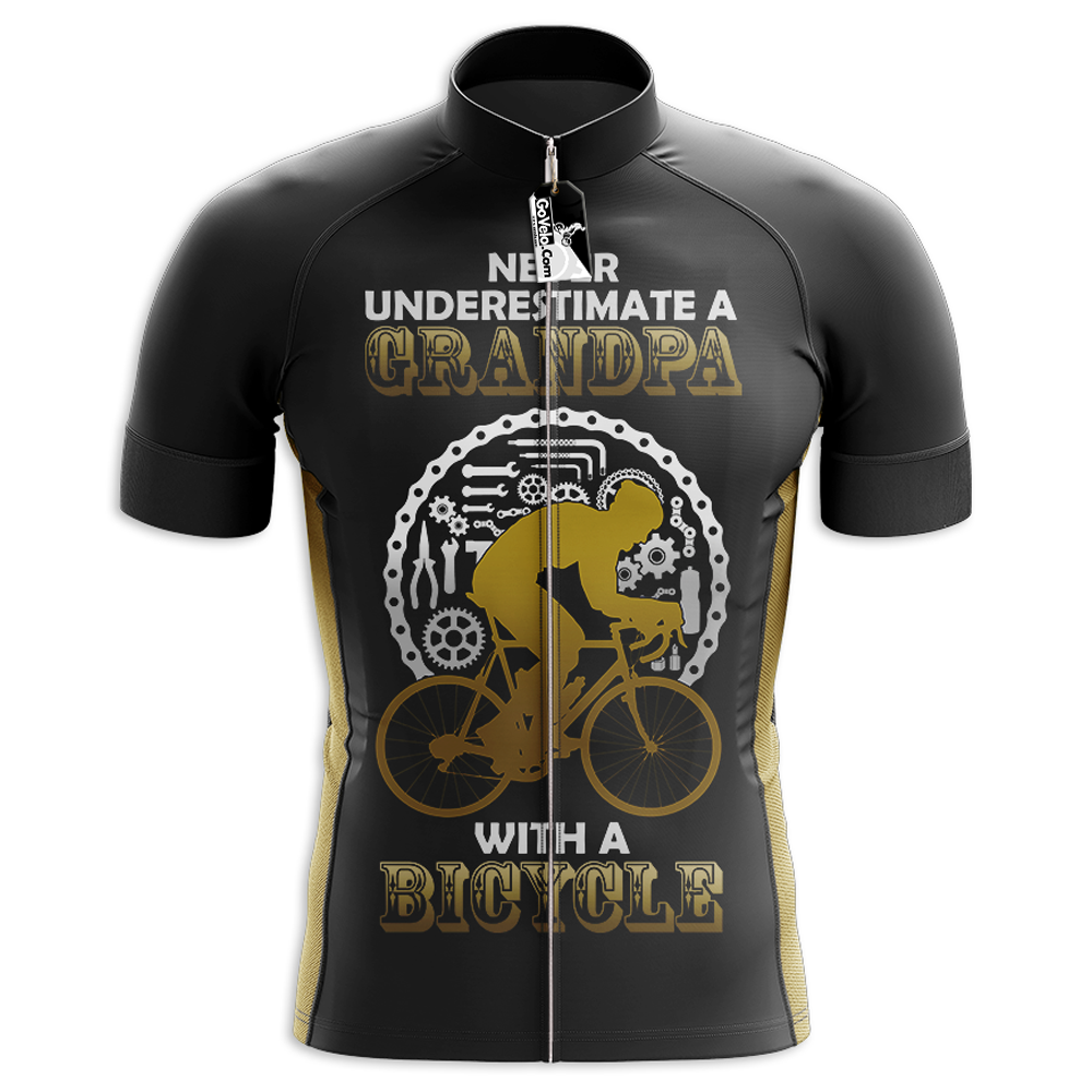 Opa Korte Mouw Fietsshirt