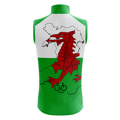 Wales Mouwloos Fietsshirt