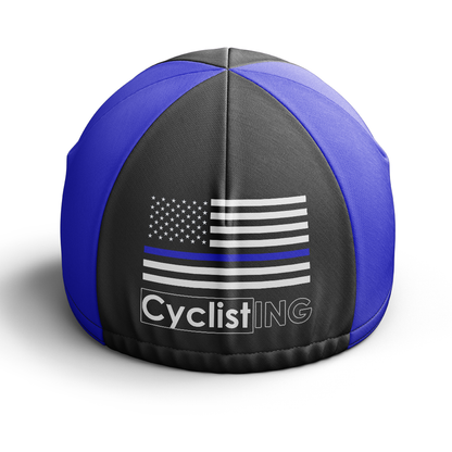 Blauwe Amerikaanse fietsset