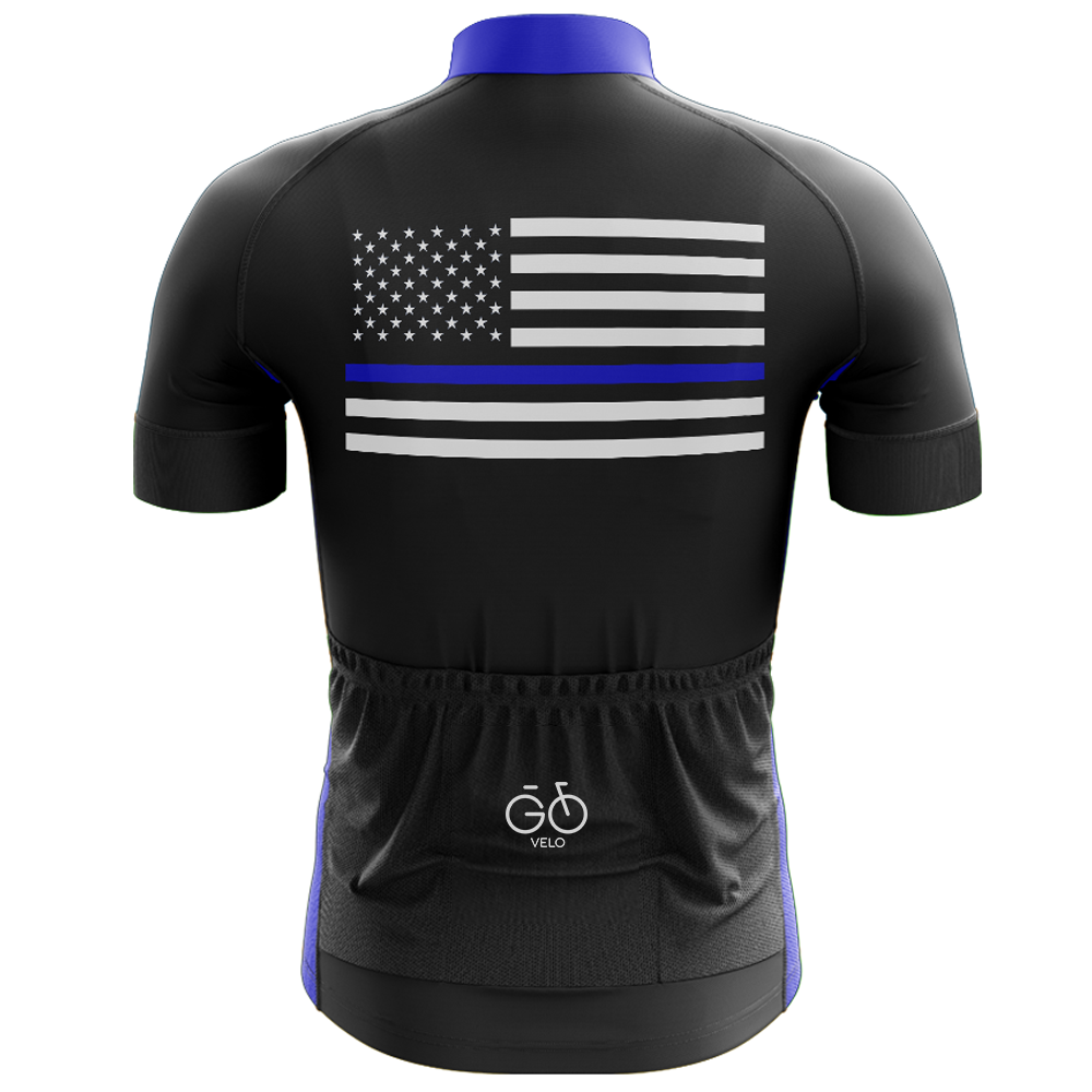 Blauwe Amerikaanse fietsset
