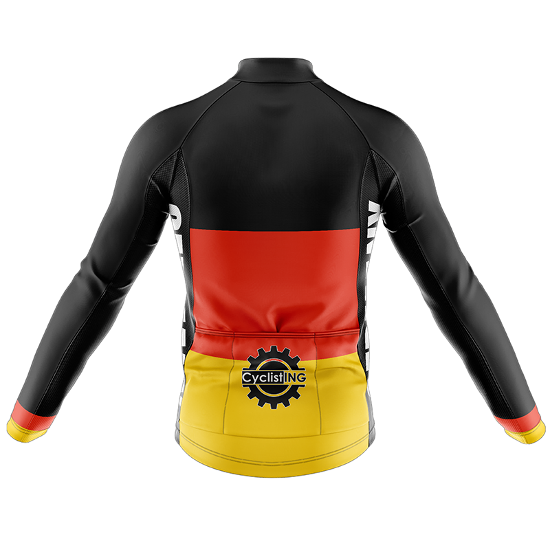 DuitslandLange Mouw Fietsshirt