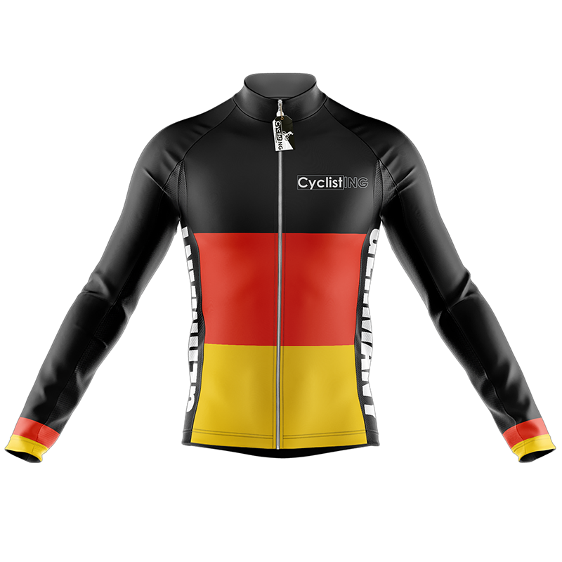 DuitslandLange Mouw Fietsshirt