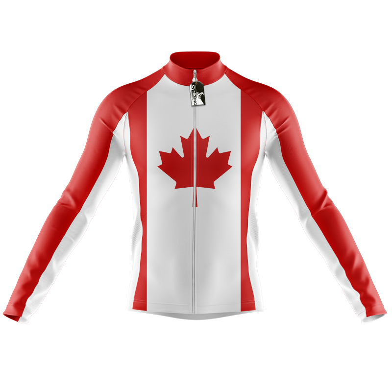 Canada Lange Mouw Fietsshirt