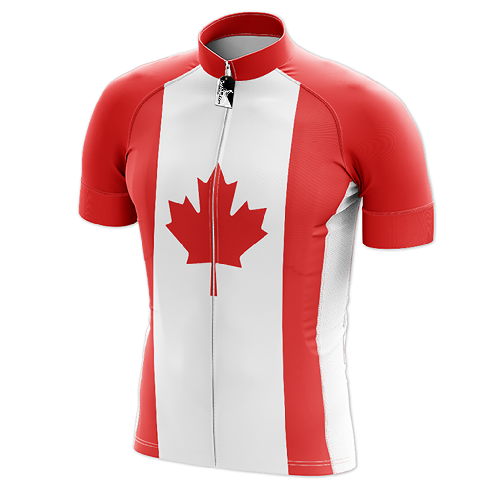 Canada Korte Mouw Fietsshirt
