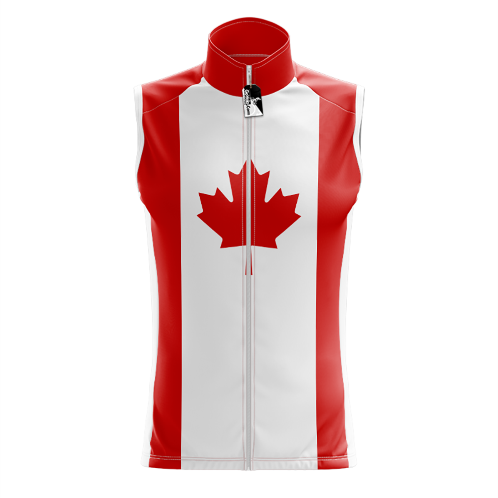 Canada Mouwloos Fietsshirt