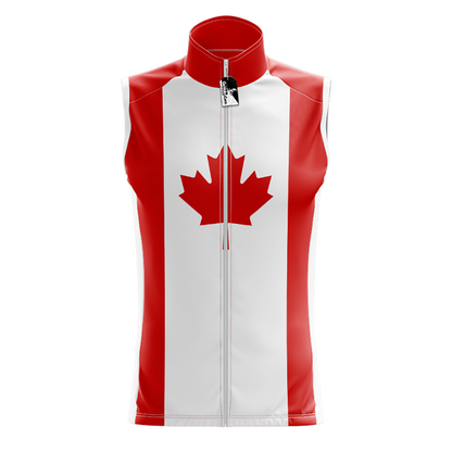 Canada Mouwloos Fietsshirt