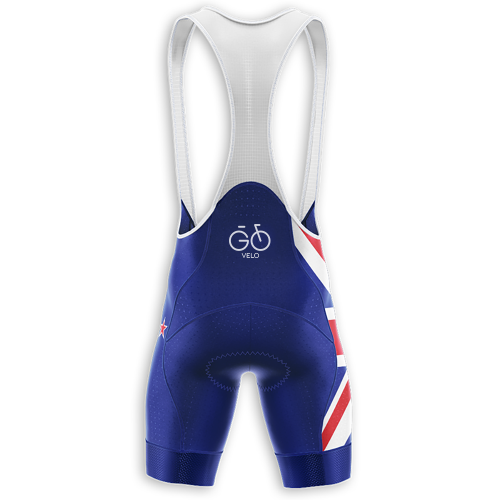 Nieuw-Zeelandse fietsbroek met bretels