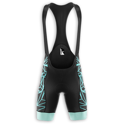 Geometric Deer Cycling Bib Short