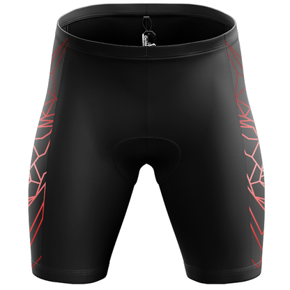 Geometrische Wolf Fietsbroek