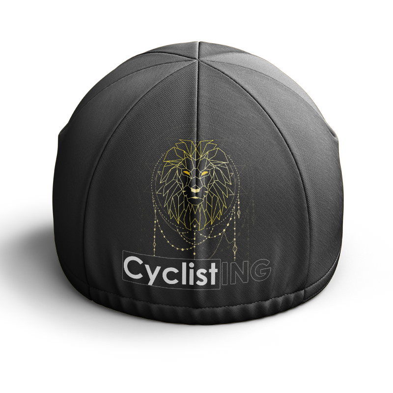 Geometrische leeuw fietspet