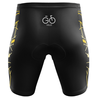 Geometric Lion Cycling Short
