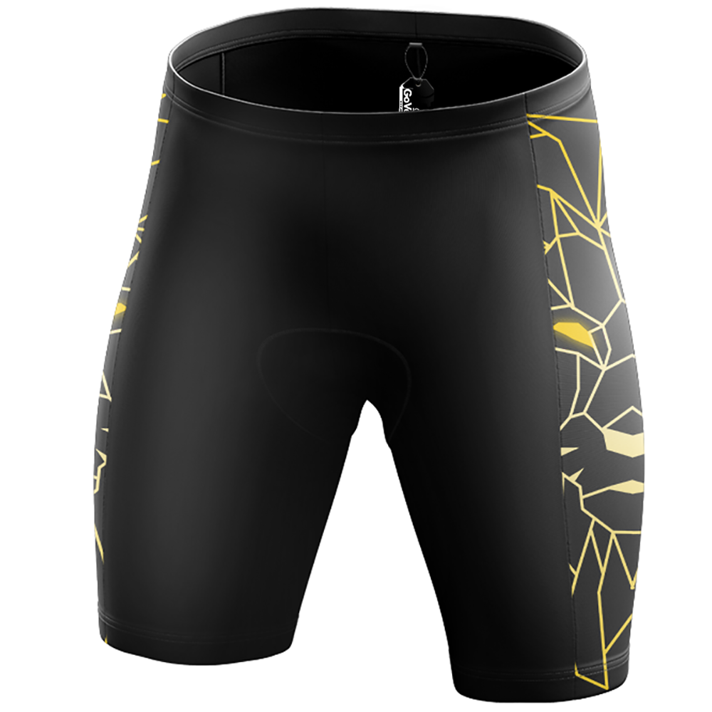 Geometric Lion Cycling Short