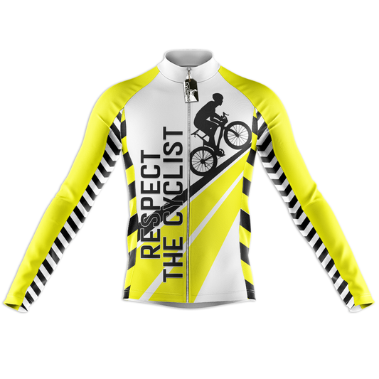 Respect Lange Mouw Fietsshirt