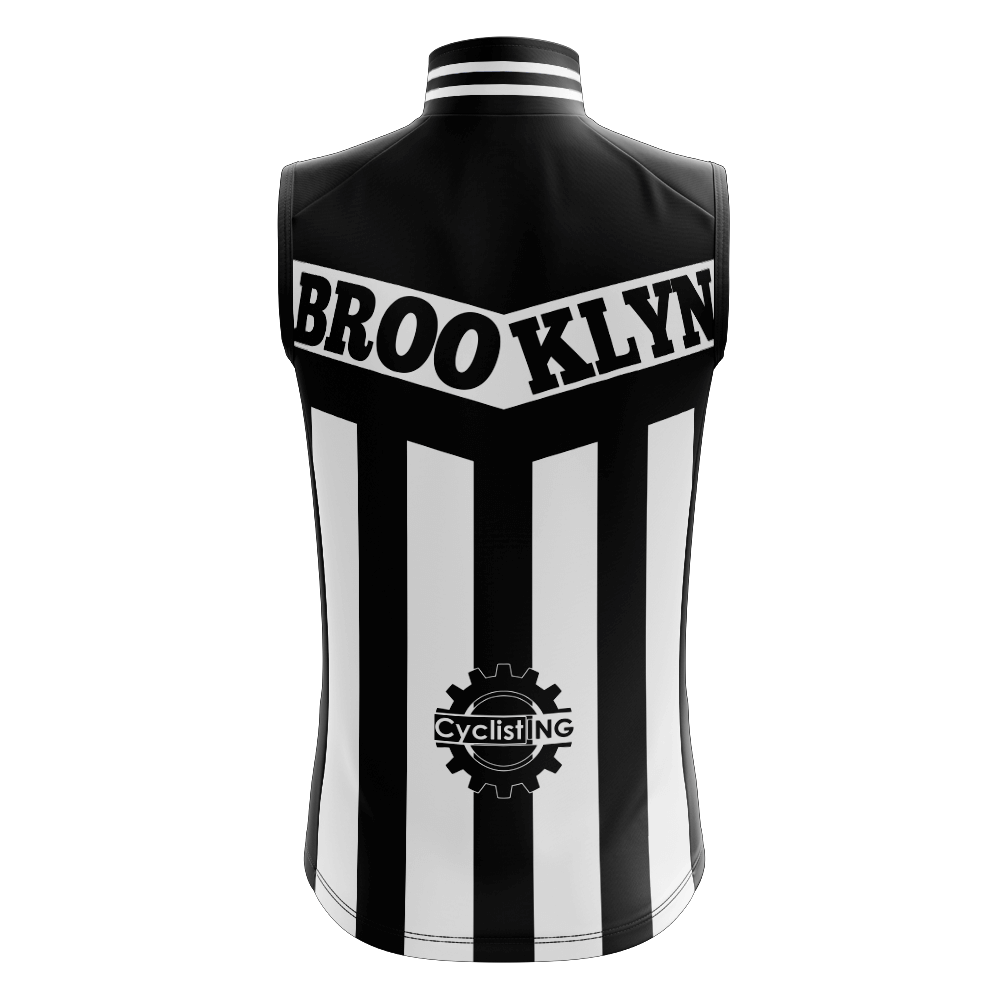 Retro Brooklyn Mouwloos Fietsshirt