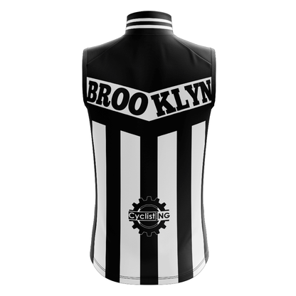 Retro Brooklyn Mouwloos Fietsshirt