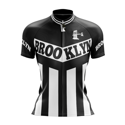 Retro Brooklyn Fietsshirt Korte Mouw