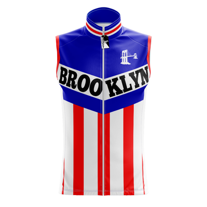 Retro Brooklyn Mouwloos Fietsshirt