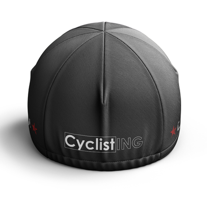California Republic Black Cycling Cap