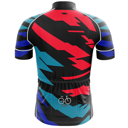 Grimpeur Multi Color Cycling Jersey Short Sleeve