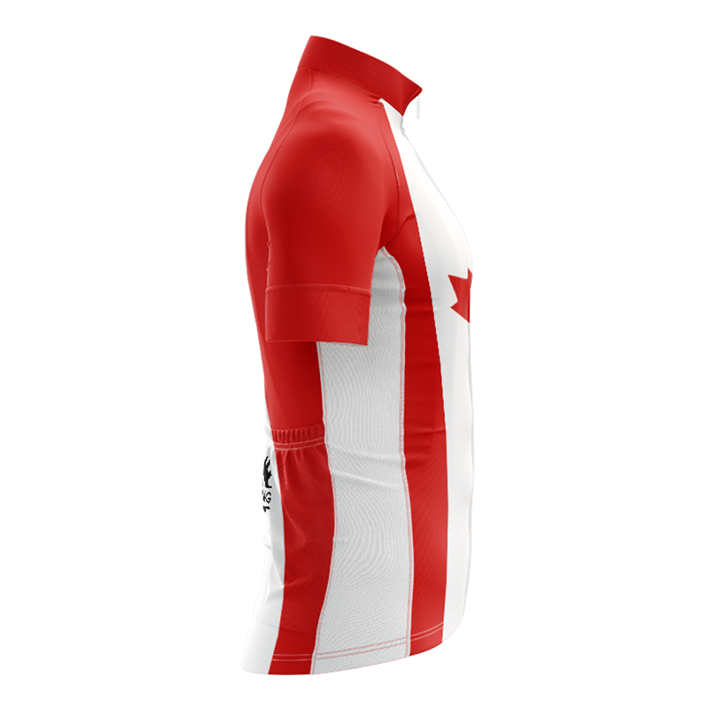 Canada Korte Mouw Fietsshirt