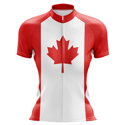 Canada Korte Mouw Fietsshirt