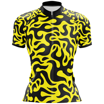 Lines korte mouw fietsshirt