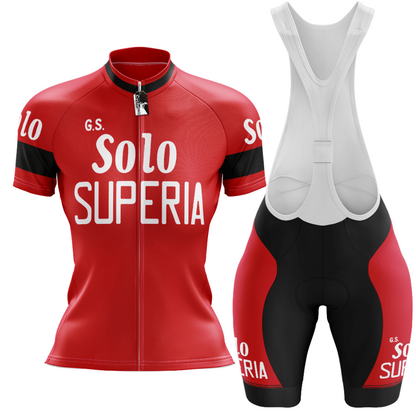 Retro Solo Superia Vintage Fietsset met Gratis Pet